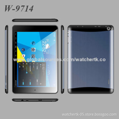 9.7" Quad-core 3G Tablet PC with IPS Screen/GPS/Bluetooth/(2.0/5.0MP) Dual Camera/Dual SIM Card